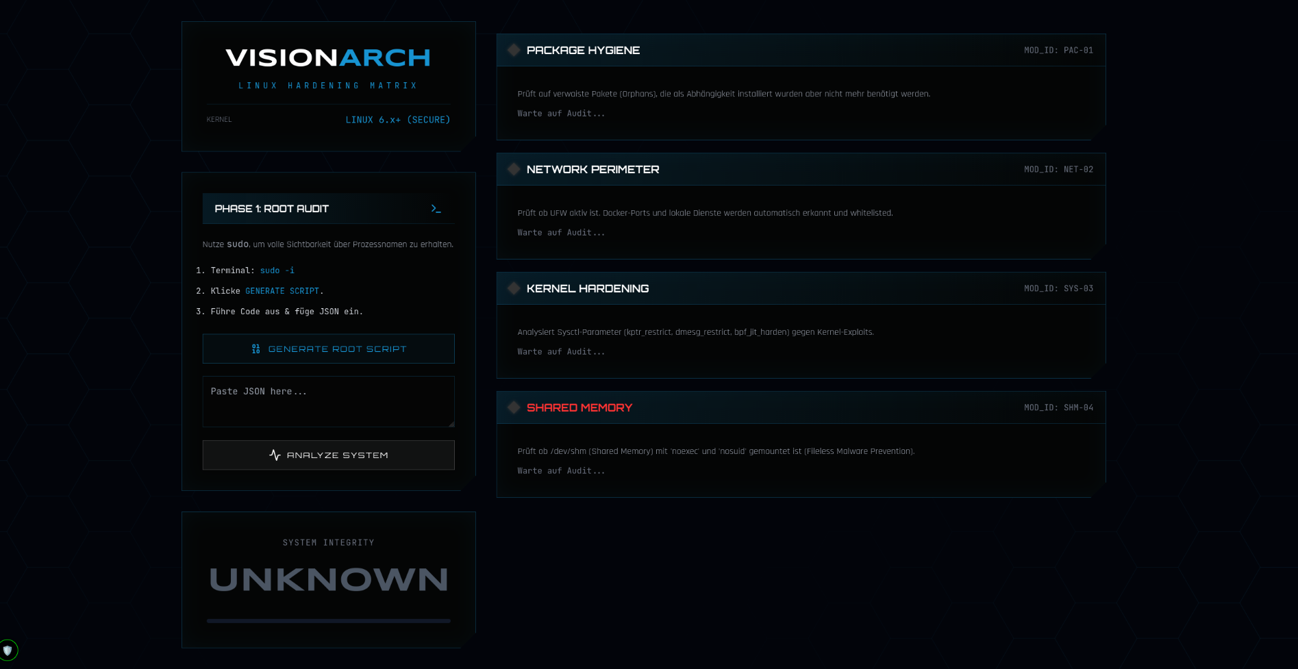 Windows Apex Interface